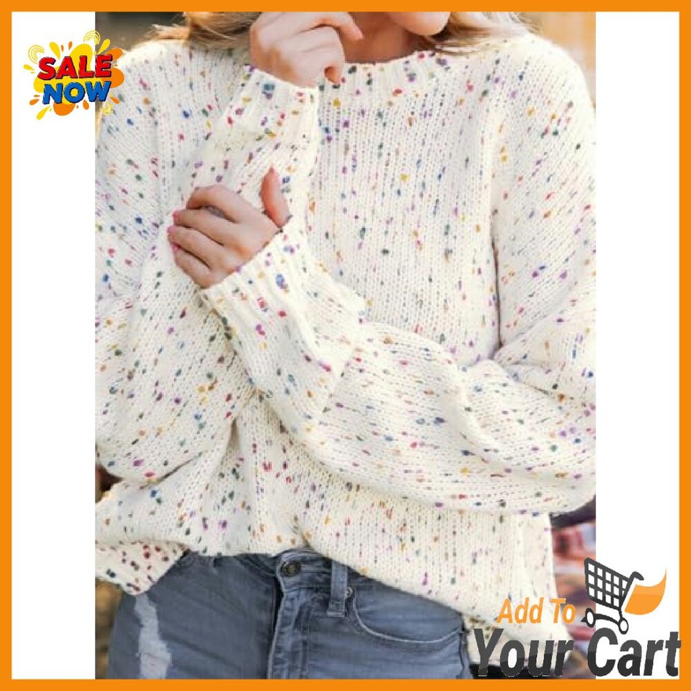 Lightweight Ribbed Pullover Sweater Long Sleeve C… - image 7